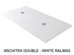 Receveur de douche, sur mesure : Largeur 150 à 300 cm x l. 70 à 150 cm. Bac à douche en résine Akrytan® anti glissant, finition misse, 10 couleurs, Livraison offerte